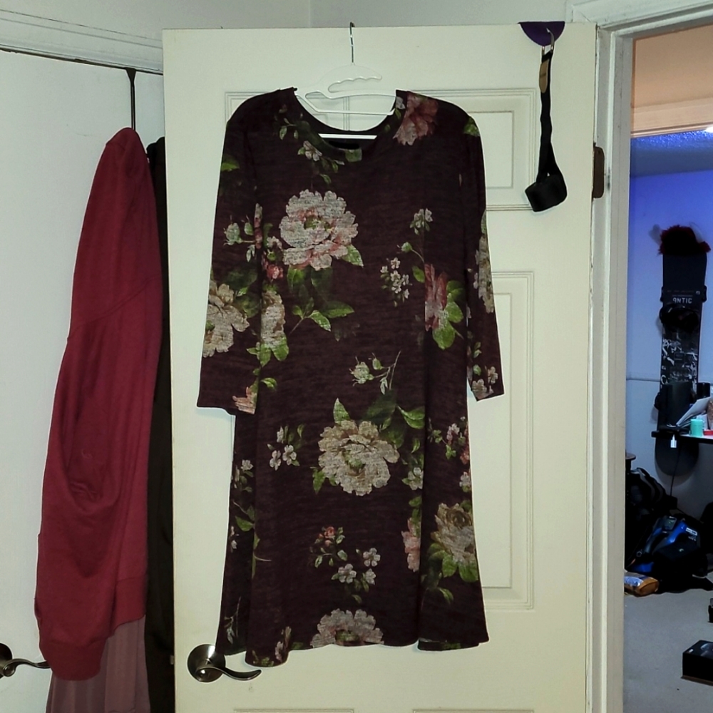 FORTUNE + IVYCalithea Hacci Knit Dress